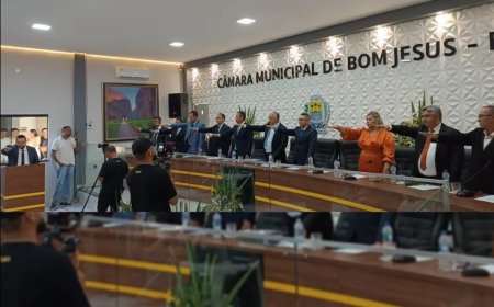 Vereadores de Bom Jesus tomam posse para a Legislatura 2025/2028