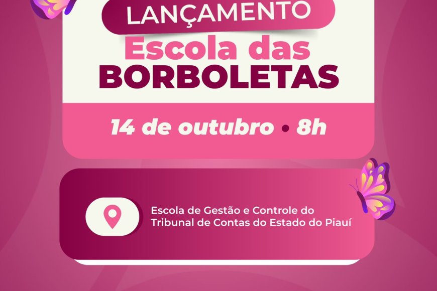 Lançamento da Escola das Borboletas