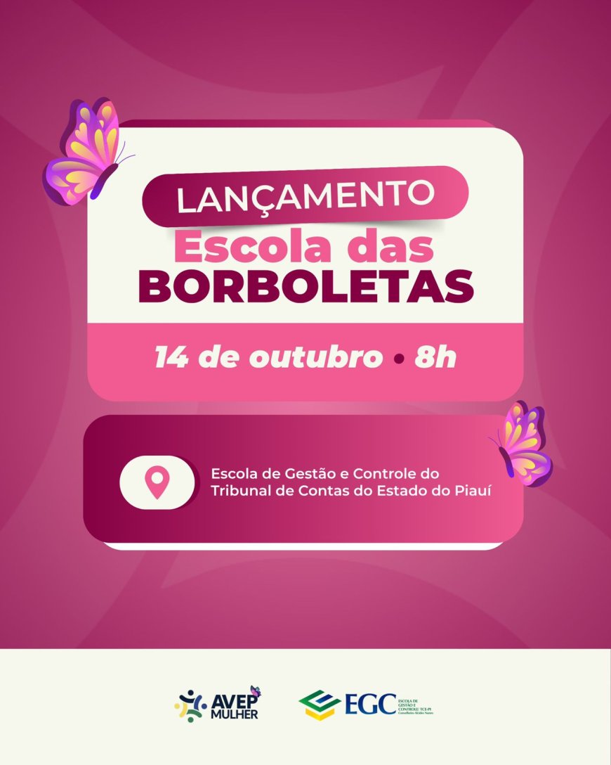 Lançamento da Escola das Borboletas